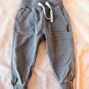 Little Bipsy Gray Jogger Pants